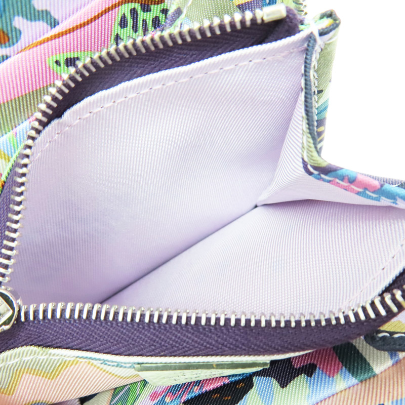 氣泡綠 Epsom 牛皮 拉鍊 Silk In Compact 短夾 U刻【HERMES 愛馬仕】-5