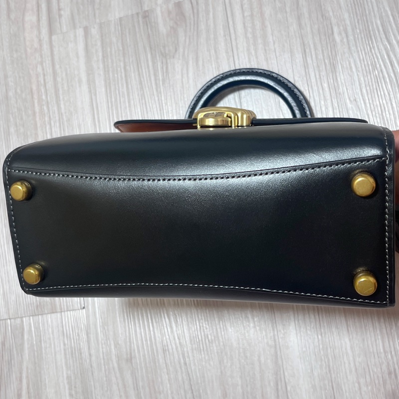 coach 經典 包包 手提包 淑女包 肩背包 斜背包 黑色-9