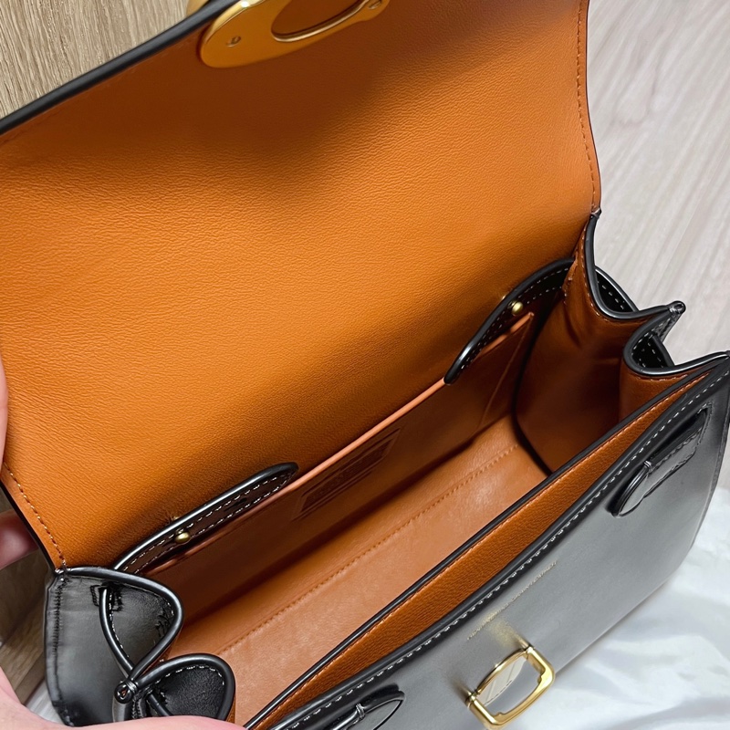 coach 經典 包包 手提包 淑女包 肩背包 斜背包 黑色-10