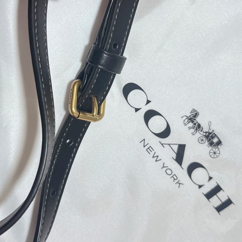 coach 經典 包包 手提包 淑女包 肩背包 斜背包 黑色-12