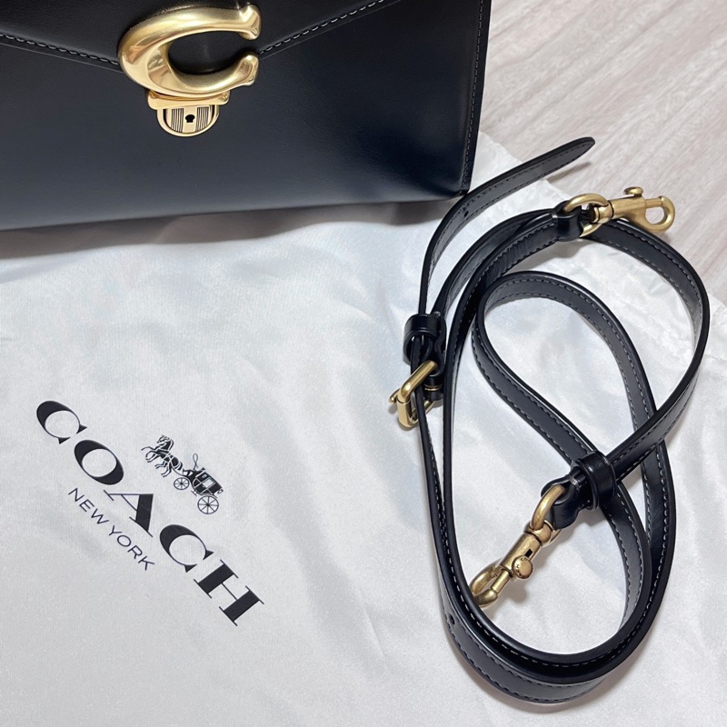 coach 經典 包包 手提包 淑女包 肩背包 斜背包 黑色-14