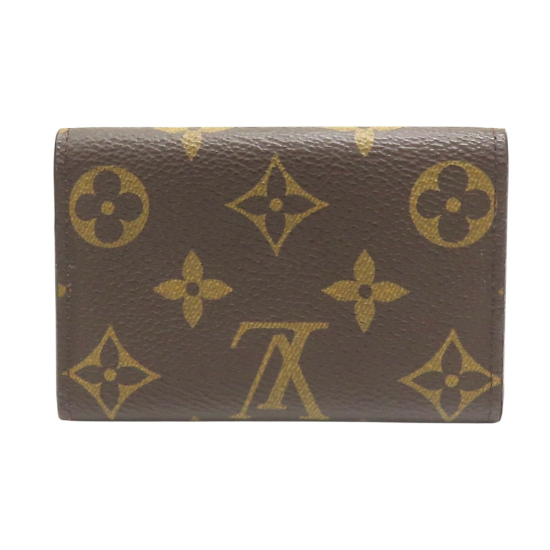棕色 原花帆布 Multicles 6 鑰匙包 刻字 M60701【LOUIS VUITTON LV 路易威登】 M60701-1