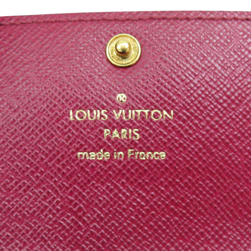 棕色 原花帆布 Multicles 6 鑰匙包 刻字 M60701【LOUIS VUITTON LV 路易威登】 M60701-6