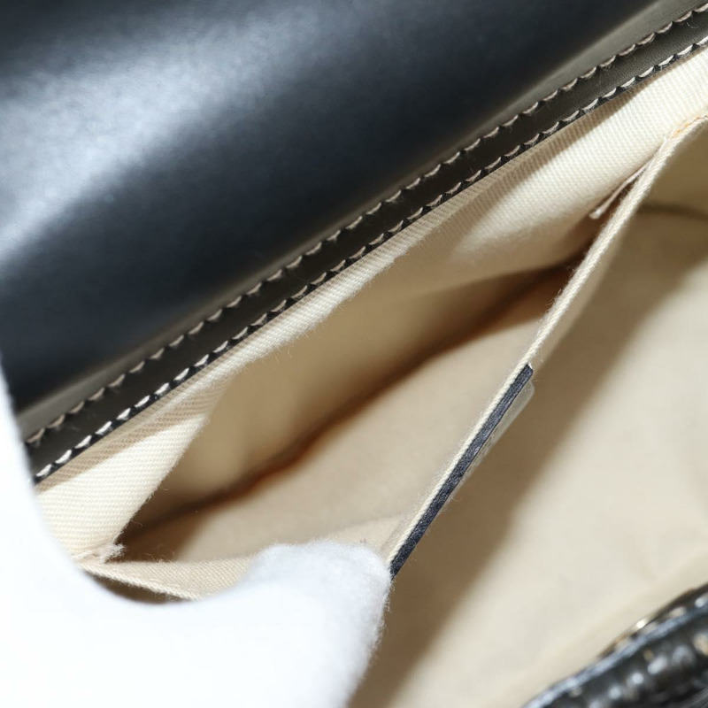 【日本直送】Salvatore Ferragamo Gancini 手提包 藤條 黑金 正品 142185V-19
