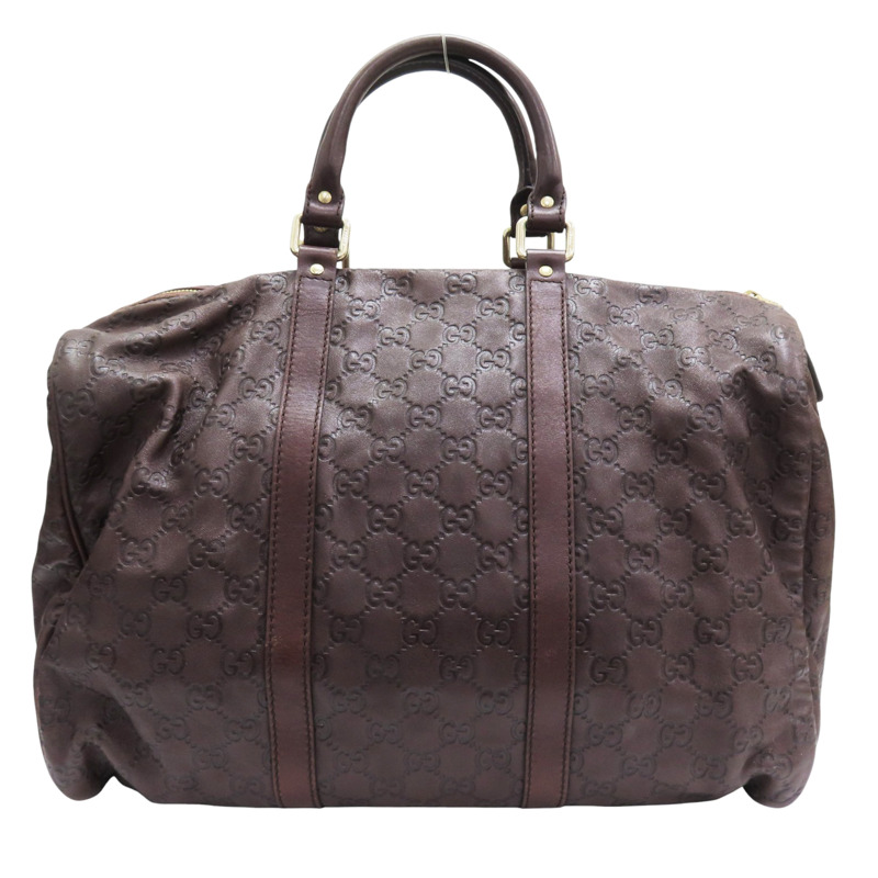 褐色 牛皮 手提包【GUCCI 古馳】 #193602-1