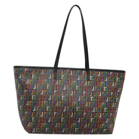 FENDI Zucchino 帆布托特包 多色 金色 正品 138069V