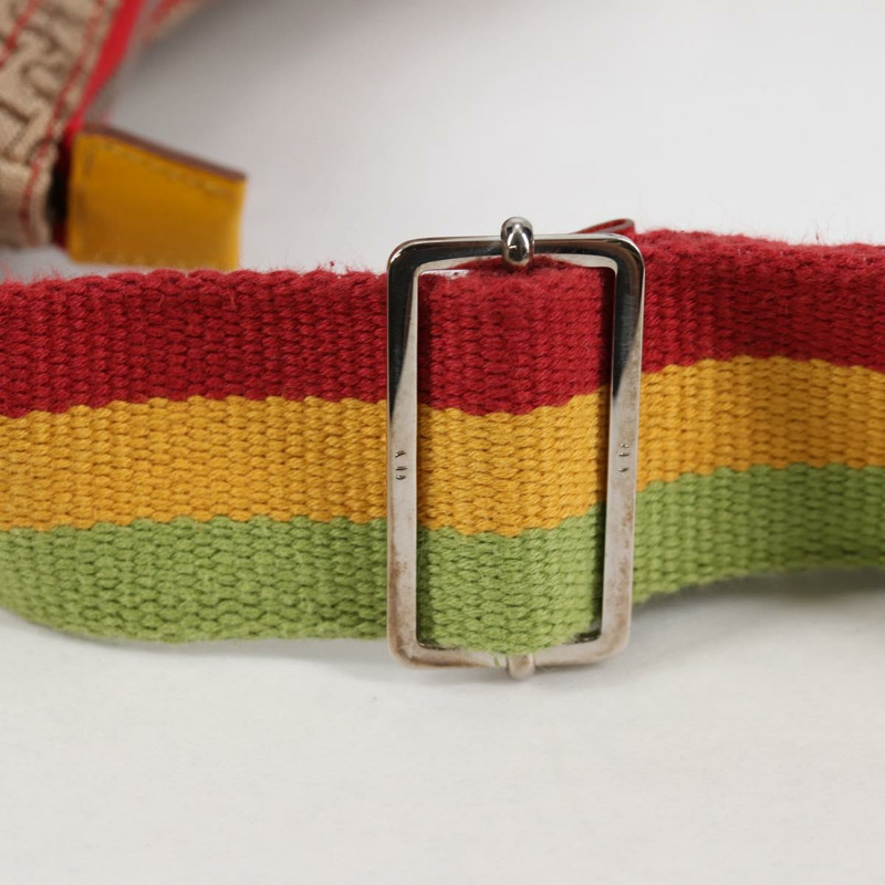 【日本直送】Christian Dior Trotter 帆布肩背包 Rasta 顏色米色 正品 138076V-7