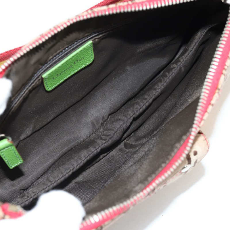 【日本直送】Christian Dior Trotter 帆布肩背包 Rasta 顏色米色 正品 138076V-9