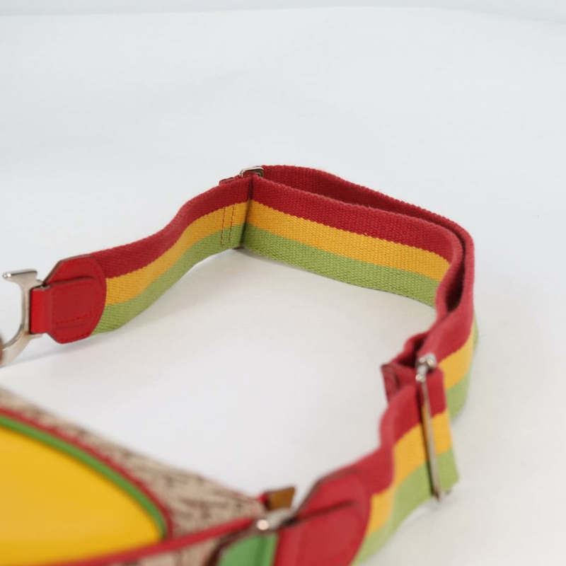 【日本直送】Christian Dior Trotter 帆布肩背包 Rasta 顏色米色 正品 138076V-13