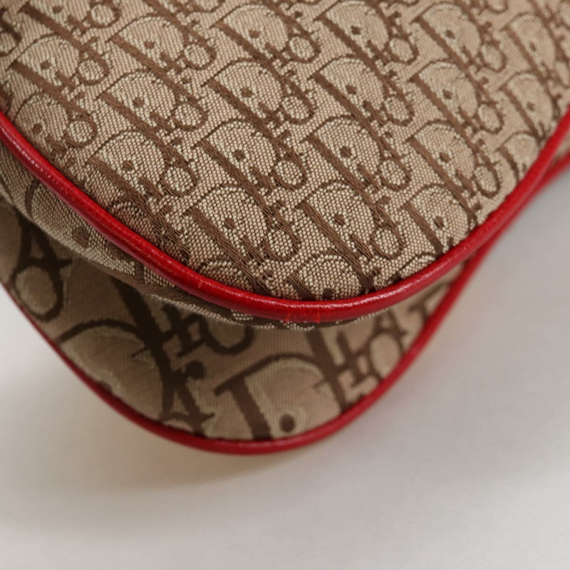 【日本直送】Christian Dior Trotter 帆布肩背包 Rasta 顏色米色 正品 138076V-16