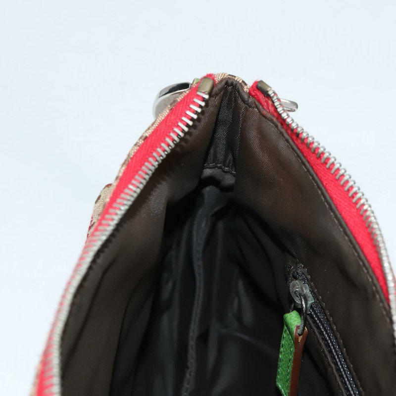 【日本直送】Christian Dior Trotter 帆布肩背包 Rasta 顏色米色 正品 138076V-23