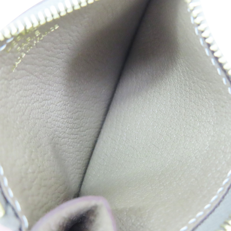 大象灰 山羊皮 Roulis Slim Wallet 零錢包 B刻【HERMES 愛馬仕】 B刻/Etoupe-6