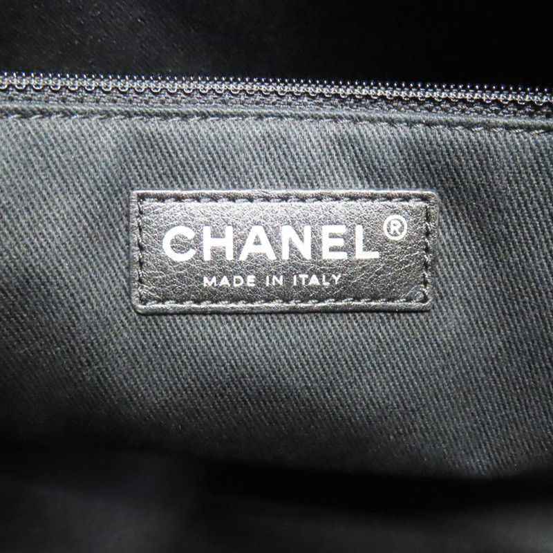 黑色 牛皮 肩背包 (無卡)【CHANEL 香奈兒】-7