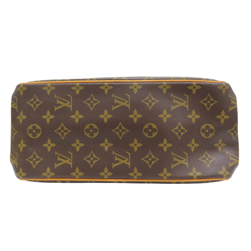 棕色 原花帆布 Batignolles Vertical 肩背包【LOUIS VUITTON LV 路易威登】 M51153-3