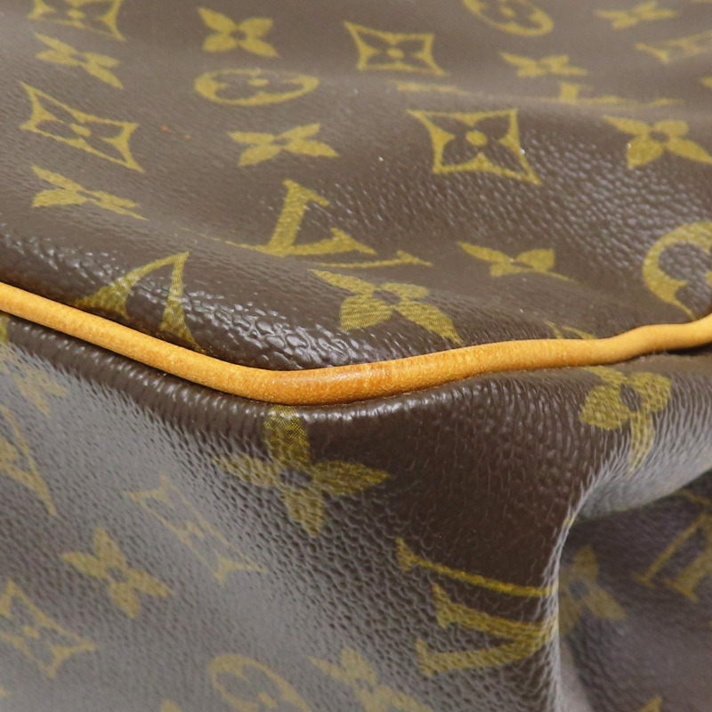 棕色 原花帆布 Batignolles Vertical 肩背包【LOUIS VUITTON LV 路易威登】 M51153-10