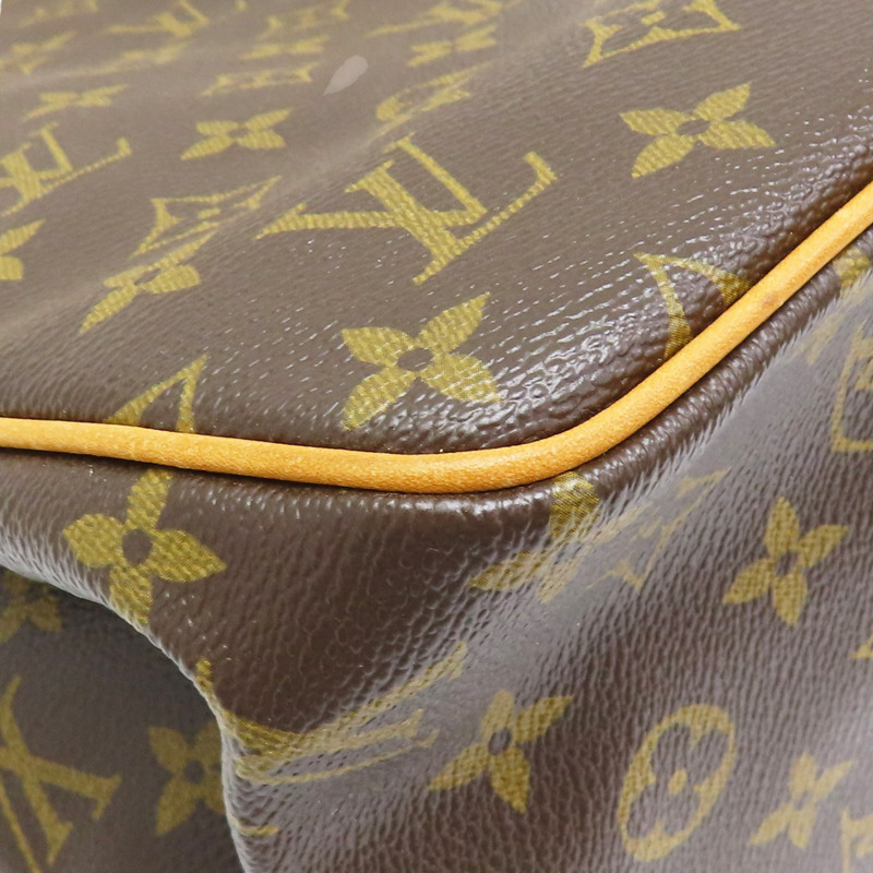 棕色 原花帆布 Batignolles Vertical 肩背包【LOUIS VUITTON LV 路易威登】 M51153-11
