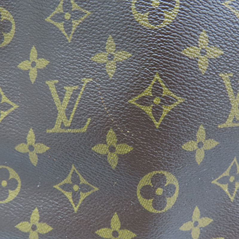 棕色 原花帆布 Batignolles Vertical 肩背包【LOUIS VUITTON LV 路易威登】 M51153-12