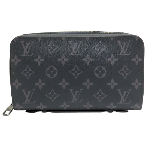 黑色 原花帆布  手拿包 長夾 M61698【LOUIS VUITTON LV 路易威登】 M61698