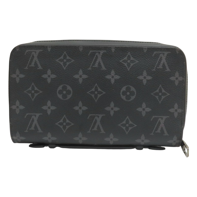 黑色 原花帆布 手拿包 長夾 M61698【LOUIS VUITTON LV 路易威登】 M61698-1