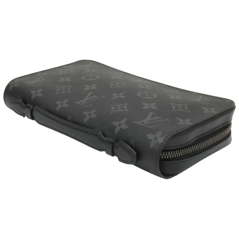 黑色 原花帆布 手拿包 長夾 M61698【LOUIS VUITTON LV 路易威登】 M61698-2