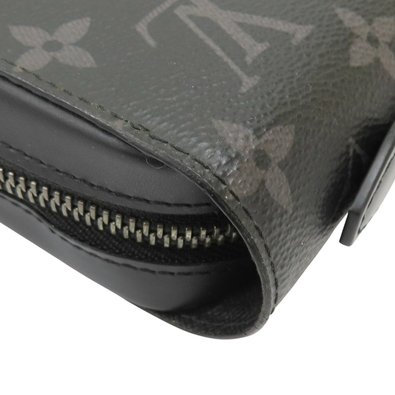 黑色 原花帆布 手拿包 長夾 M61698【LOUIS VUITTON LV 路易威登】 M61698-13