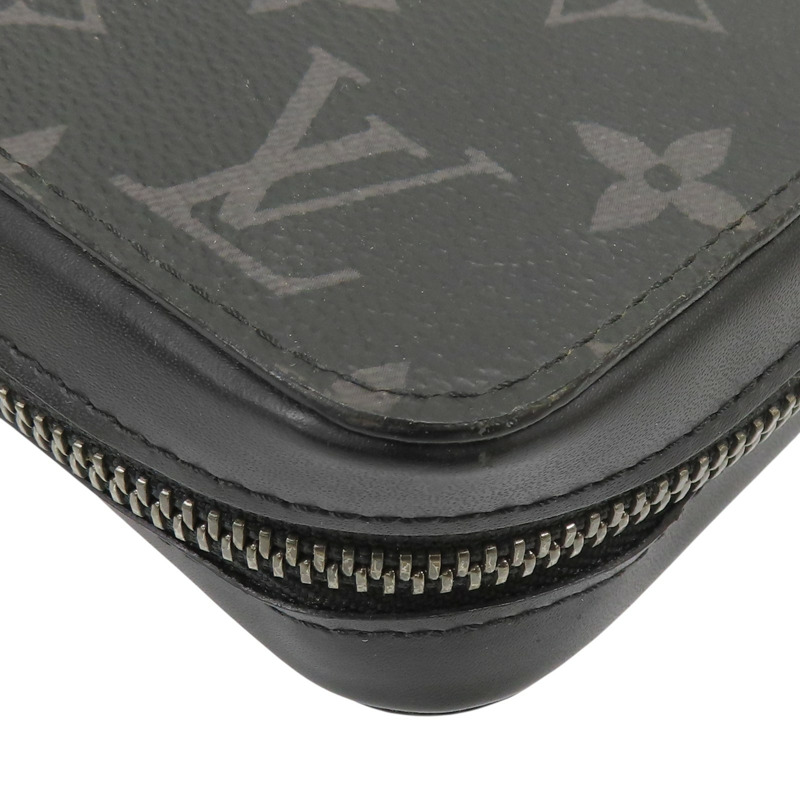 黑色 原花帆布 手拿包 長夾 M61698【LOUIS VUITTON LV 路易威登】 M61698-14