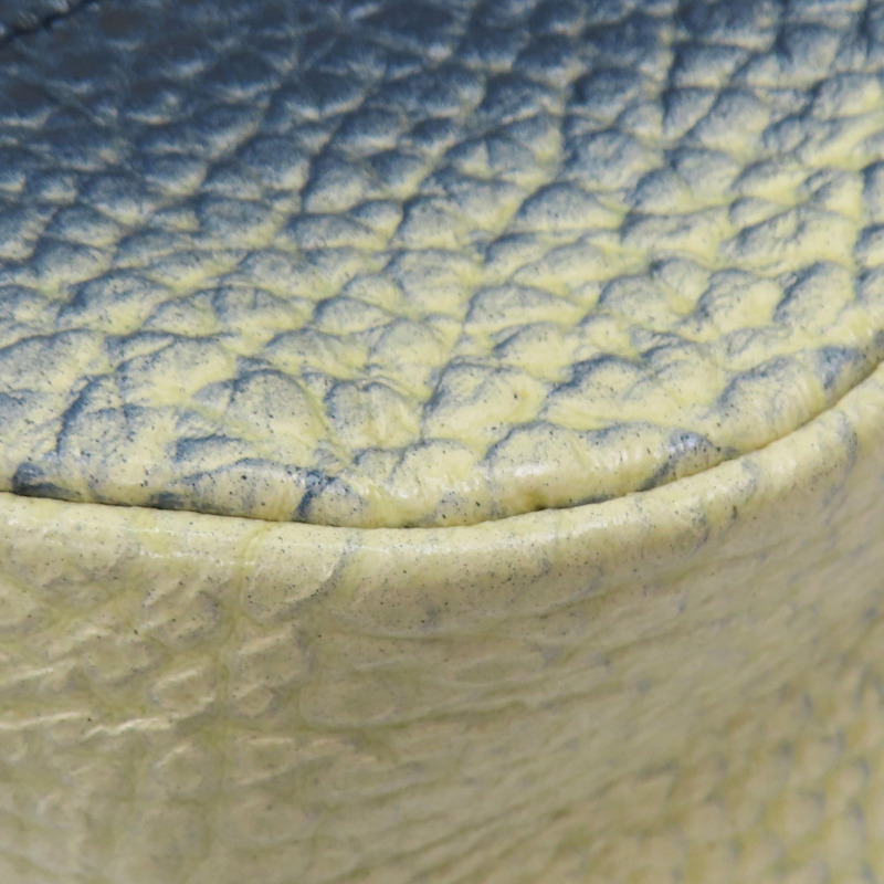 藍色 條紋牛仔布 牛皮 兩用包 金扣【LOUIS VUITTON 路易威登】 M95422-12