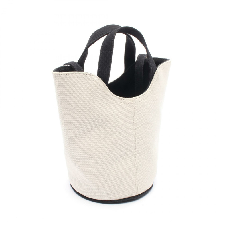 BALENCIAGA Wave XS 斜背包單肩包 619979 帆布 白色黑色 二手-1