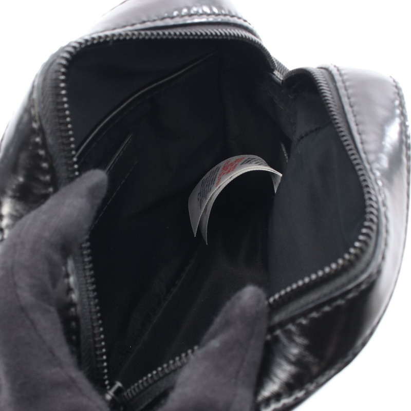 BURBERRY THORNTON Nova 格紋斜背包 8030016 帆布 黑色多色-2