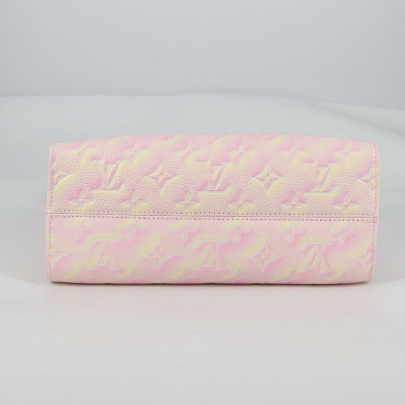 【日本直送】路易威登 Monogram Empreinte On The Go PM 包 2way 粉紅色 M46168 正品 138081M-4