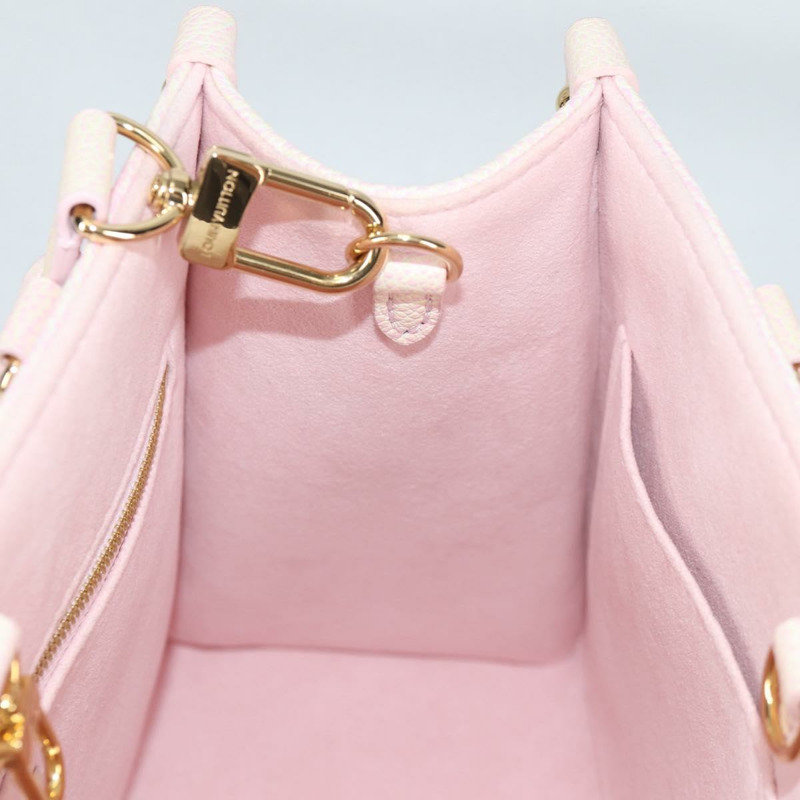 【日本直送】路易威登 Monogram Empreinte On The Go PM 包 2way 粉紅色 M46168 正品 138081M-21