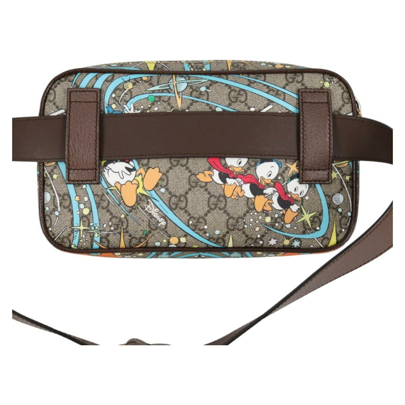 【日本直送】GUCCI GG Supreme 迪士尼合作腰包 PVC 米色 602695 正品 141153M-1