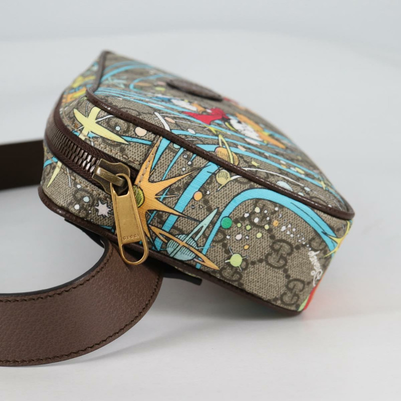 【日本直送】GUCCI GG Supreme 迪士尼合作腰包 PVC 米色 602695 正品 141153M-2