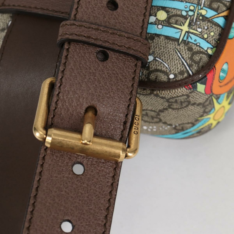 【日本直送】GUCCI GG Supreme 迪士尼合作腰包 PVC 米色 602695 正品 141153M-7