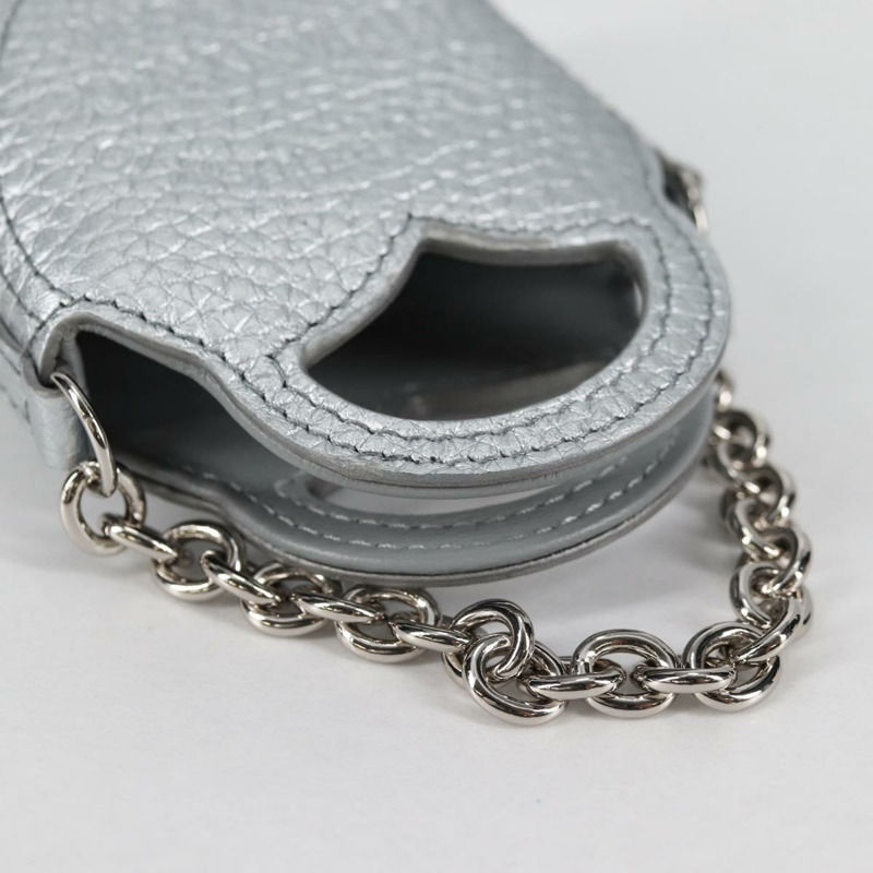 【日本直送】TIFFANY&Co. Return To 微型托特包吊飾皮革銀色正品 141171M-5