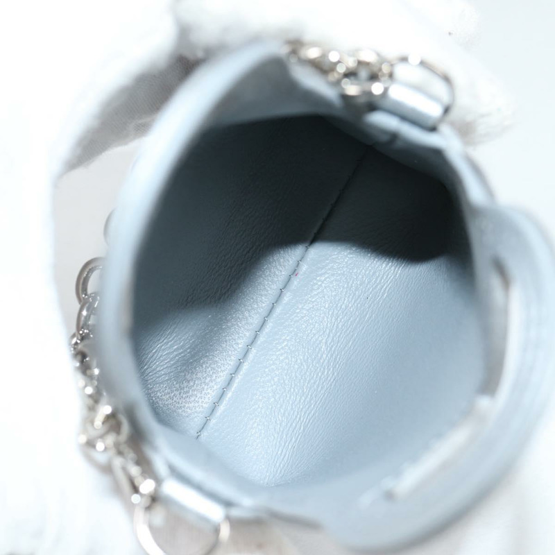 【日本直送】TIFFANY&Co. Return To 微型托特包吊飾皮革銀色正品 141171M-10