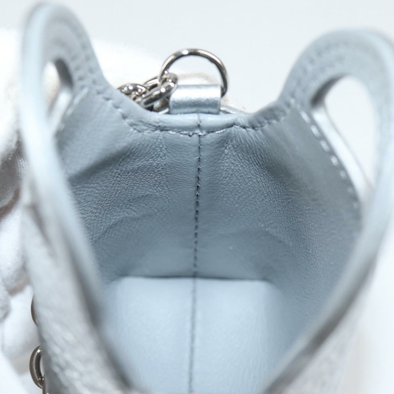 【日本直送】TIFFANY&Co. Return To 微型托特包吊飾皮革銀色正品 141171M-18