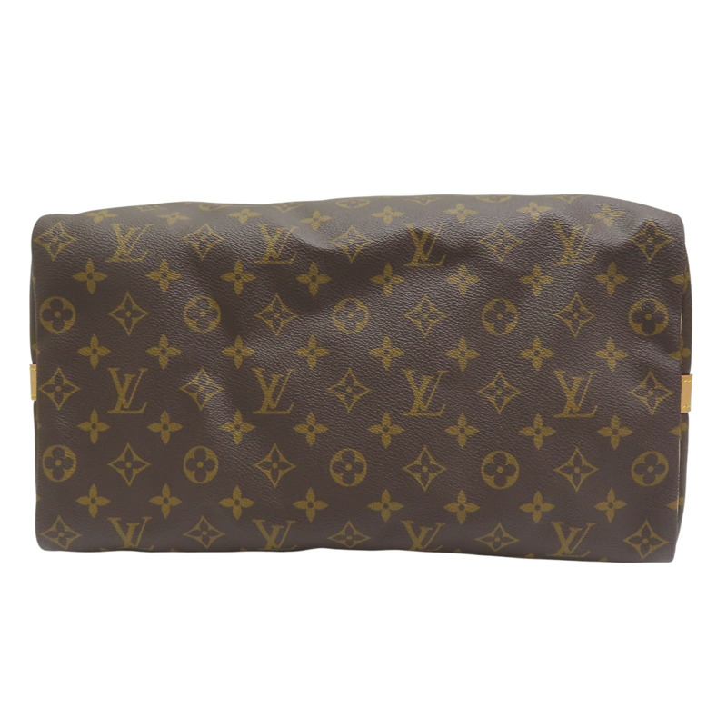 棕色 原花帆布 Speedy Bandouliere 35 两用包【LOUIS VUITTON LV 路易威登】 M46981-3