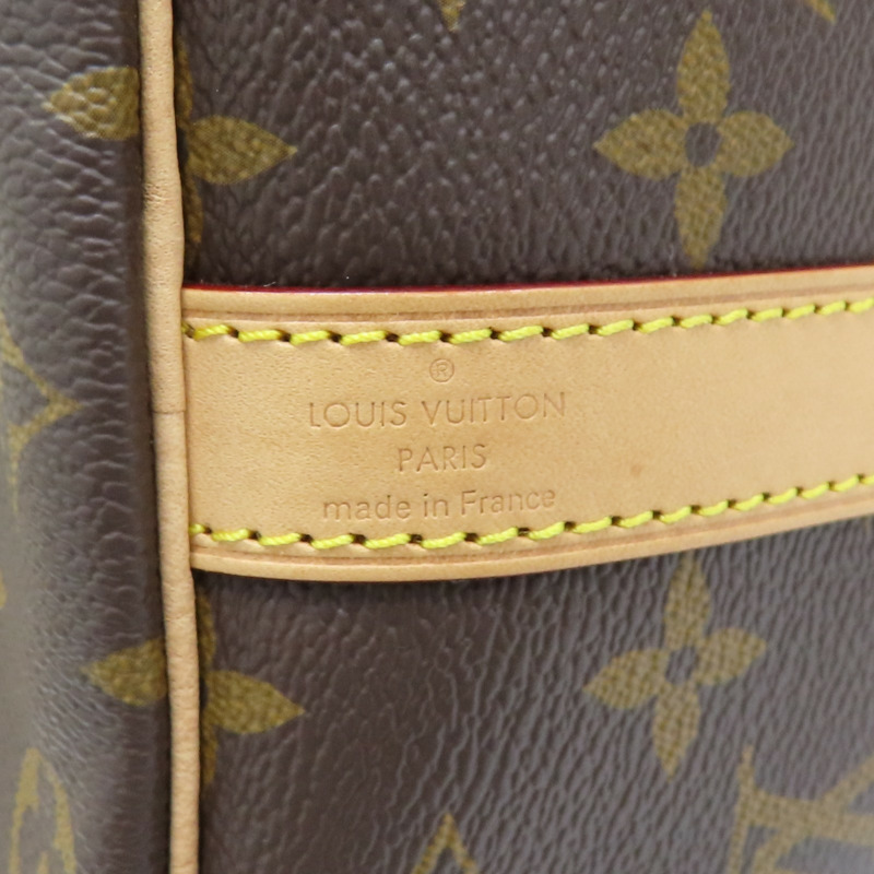 棕色 原花帆布 Speedy Bandouliere 35 两用包【LOUIS VUITTON LV 路易威登】 M46981-6
