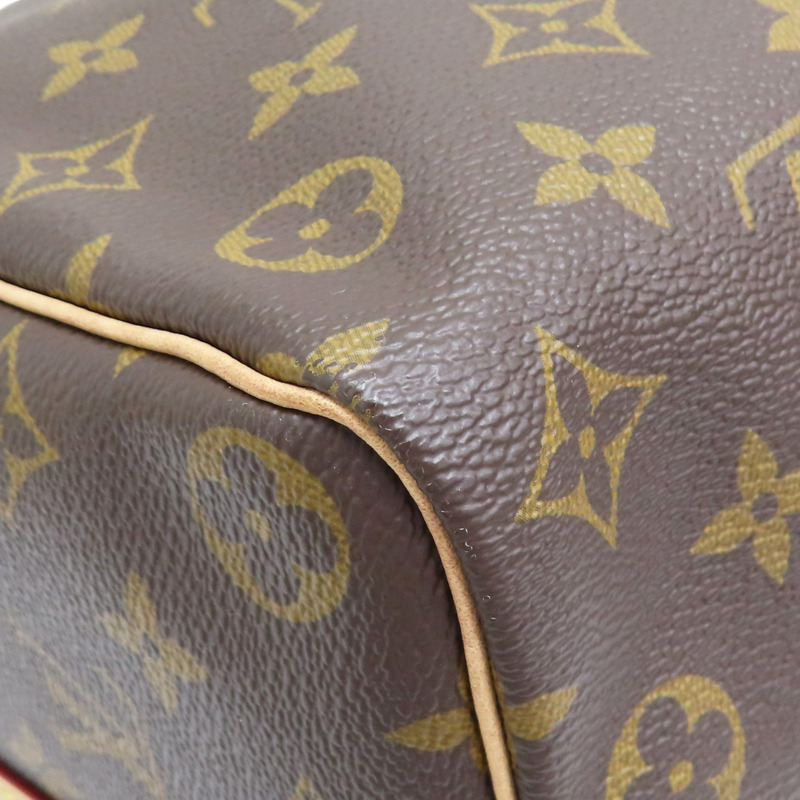 棕色 原花帆布 Speedy Bandouliere 35 两用包【LOUIS VUITTON LV 路易威登】 M46981-11