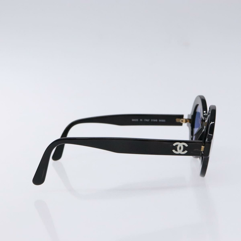 【日本直送】香奈兒太陽眼鏡塑膠黑色 CC 正品 141179V-4