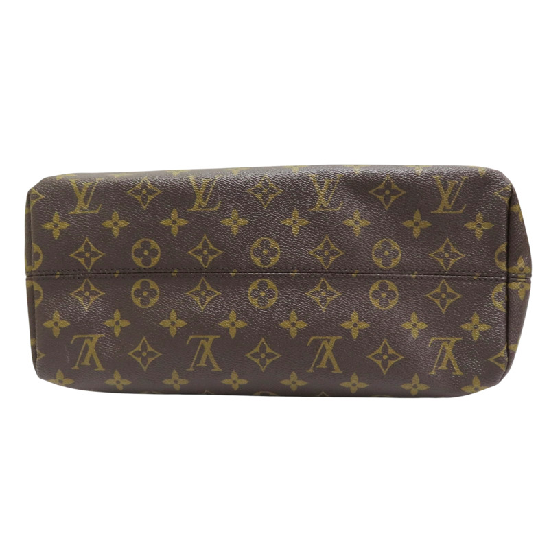 棕色 原花帆布 Paspail PM 肩背包【LOUIS VUITTON LV 路易威登】 M40608-3