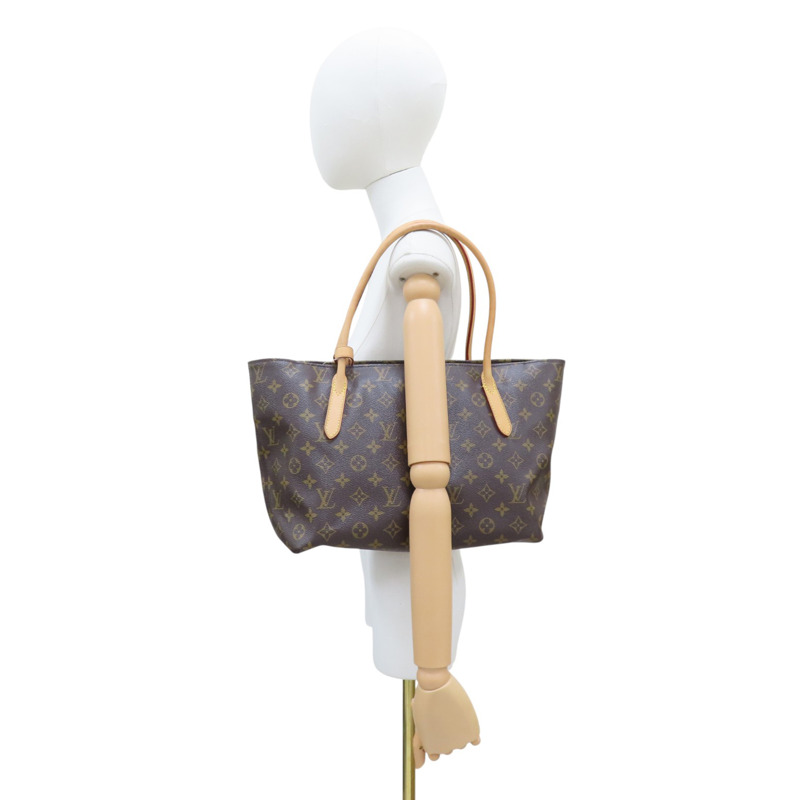 棕色 原花帆布 Paspail PM 肩背包【LOUIS VUITTON LV 路易威登】 M40608-8
