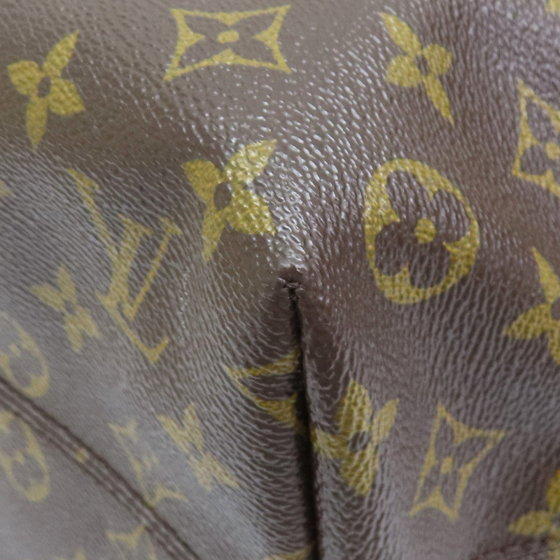 棕色 原花帆布 Paspail PM 肩背包【LOUIS VUITTON LV 路易威登】 M40608-12