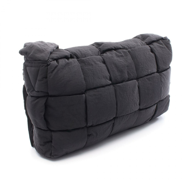 BOTTEGA VENETA PADDED TECH CASSETTE 單肩包 尼龍 黑色 二手 男款-1