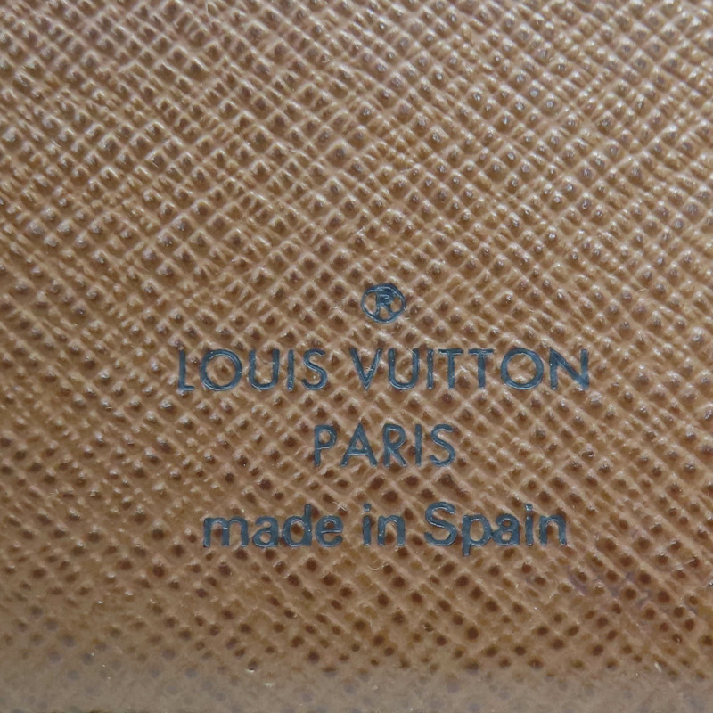 棕色 原花帆布 Insolite 二折長夾 M66566【LOUIS VUITTON 路易威登】 M66566-10