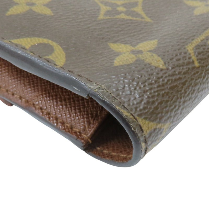 棕色 原花帆布 Insolite 二折長夾 M66566【LOUIS VUITTON 路易威登】 M66566-15