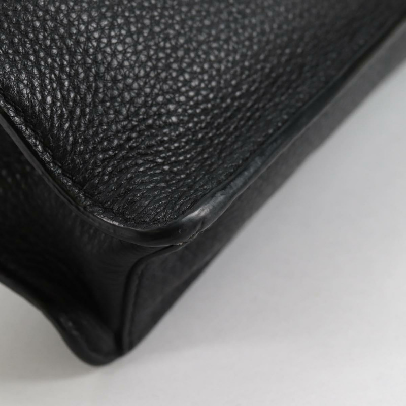【日本直送】PRADA 手拿包 皮革 黑色銀色 2VF006 正品 yk19468V-14