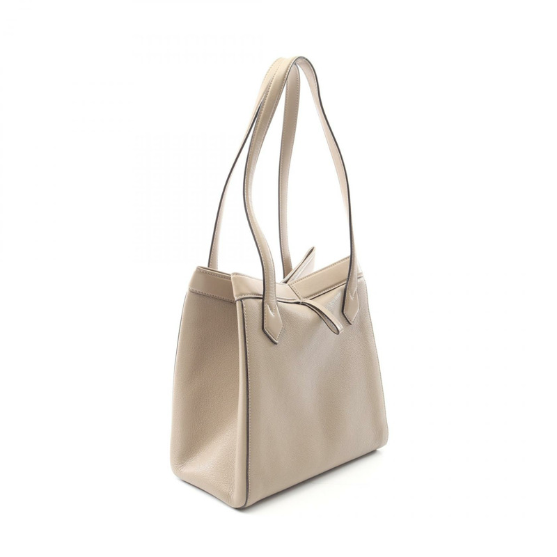 FENDI ORIGAMI 中型托特包肩包 8BH414APZAF11WS 皮革米色二手女款-1