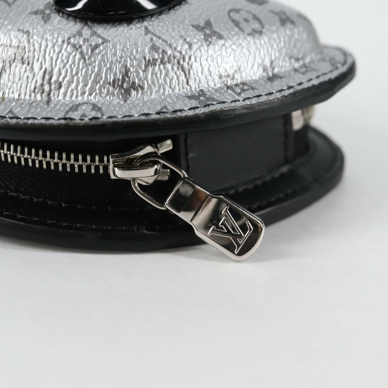 【日本直送】路易威登 Monogram Eclipse Alien 包吊飾 銀色 M02429 正品 yk19436M-7